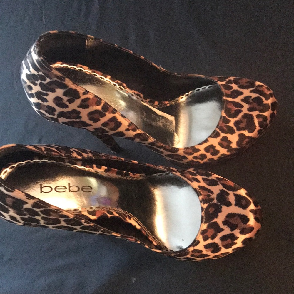 Leopard heels